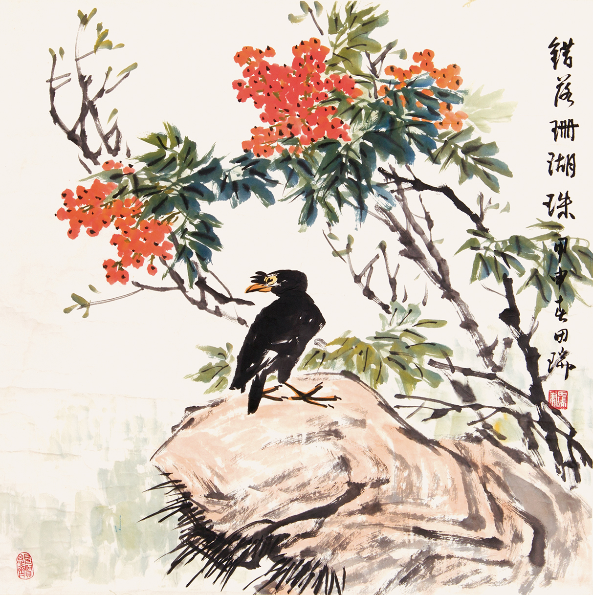 错落珊瑚珠